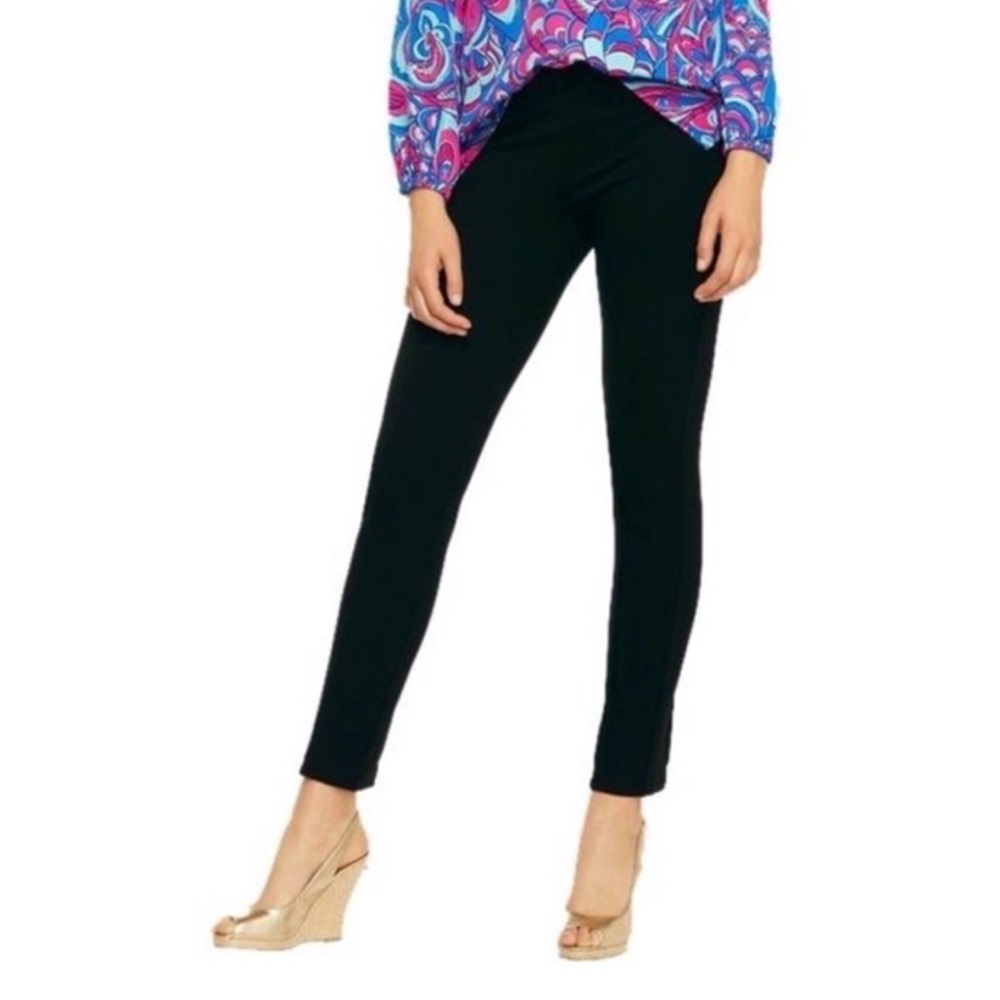 Lilly Pulitzer Black Travel Pant, size S, 26.5”inseam, like new